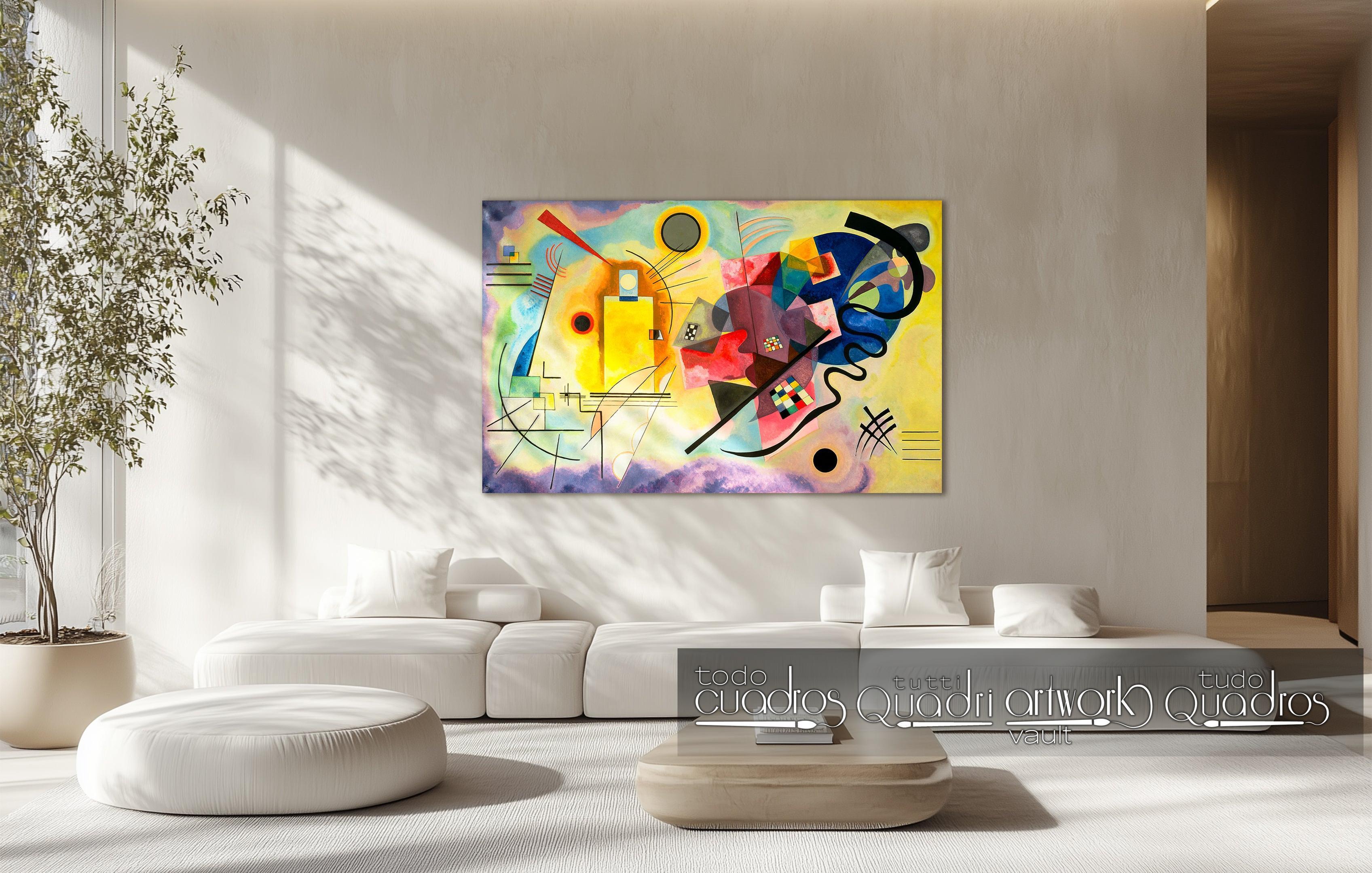 Jaune-rouge-bleu, Kandinsky