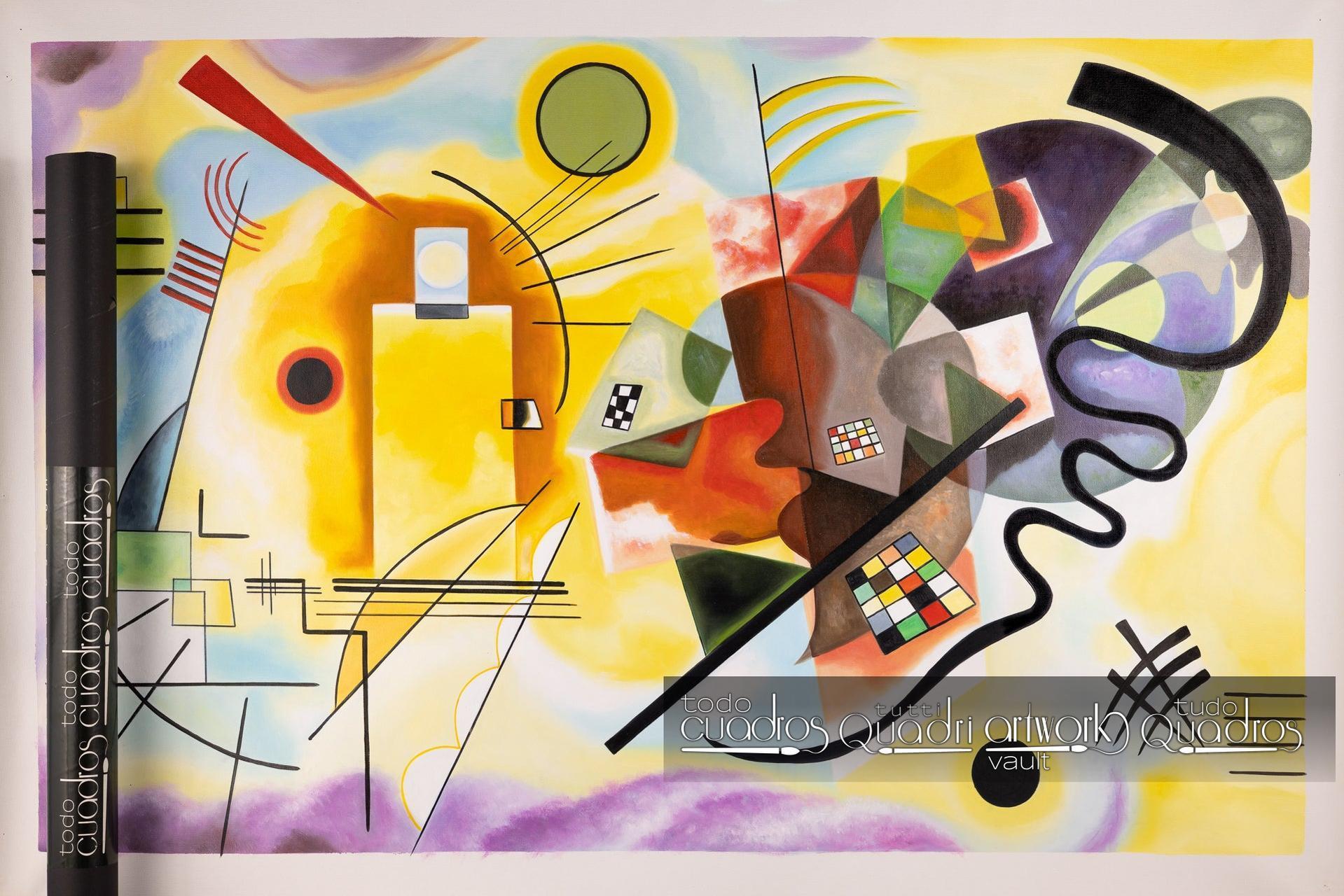 Jaune-rouge-bleu, Kandinsky
