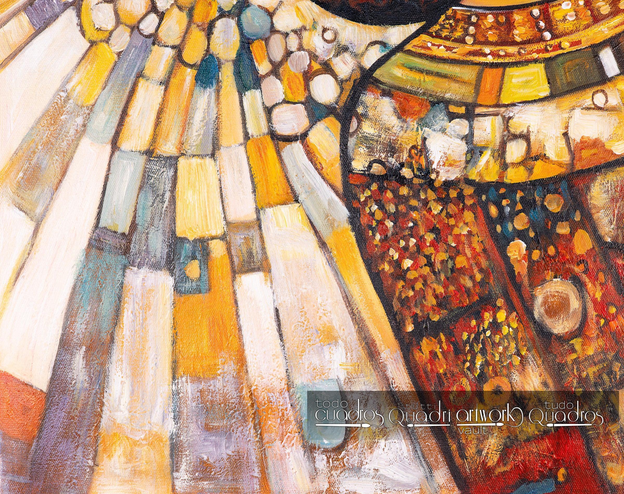 Anjo dos Sonhos, estilo Klimt