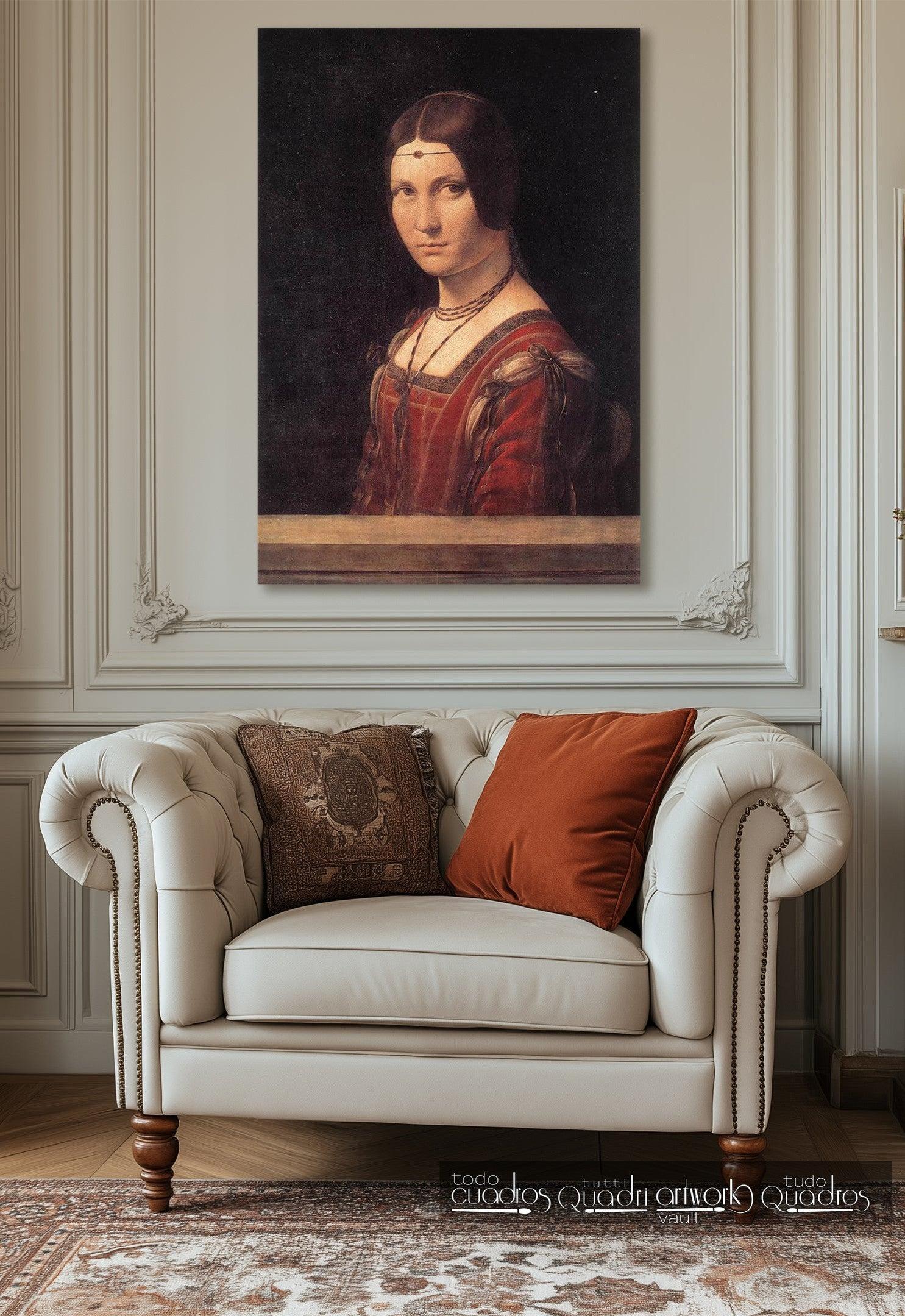 La Belle Ferronnière, Léonard de Vinci