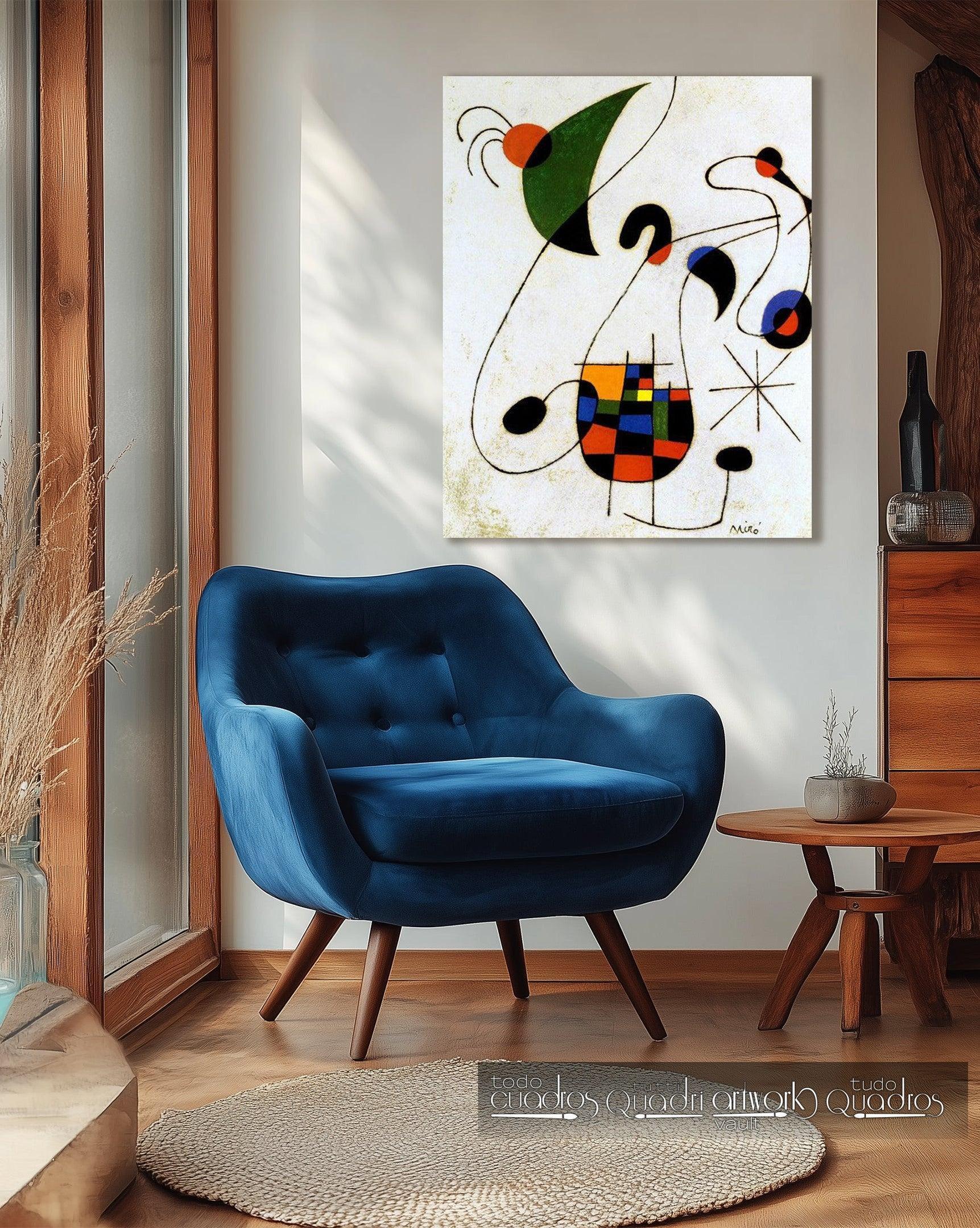 Le chanteur mélancolique, Miró