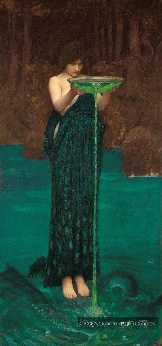 Circé envieuse, J. W. Waterhouse