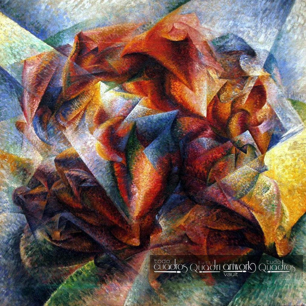 Dynamisme d’un joueur de football, Boccioni