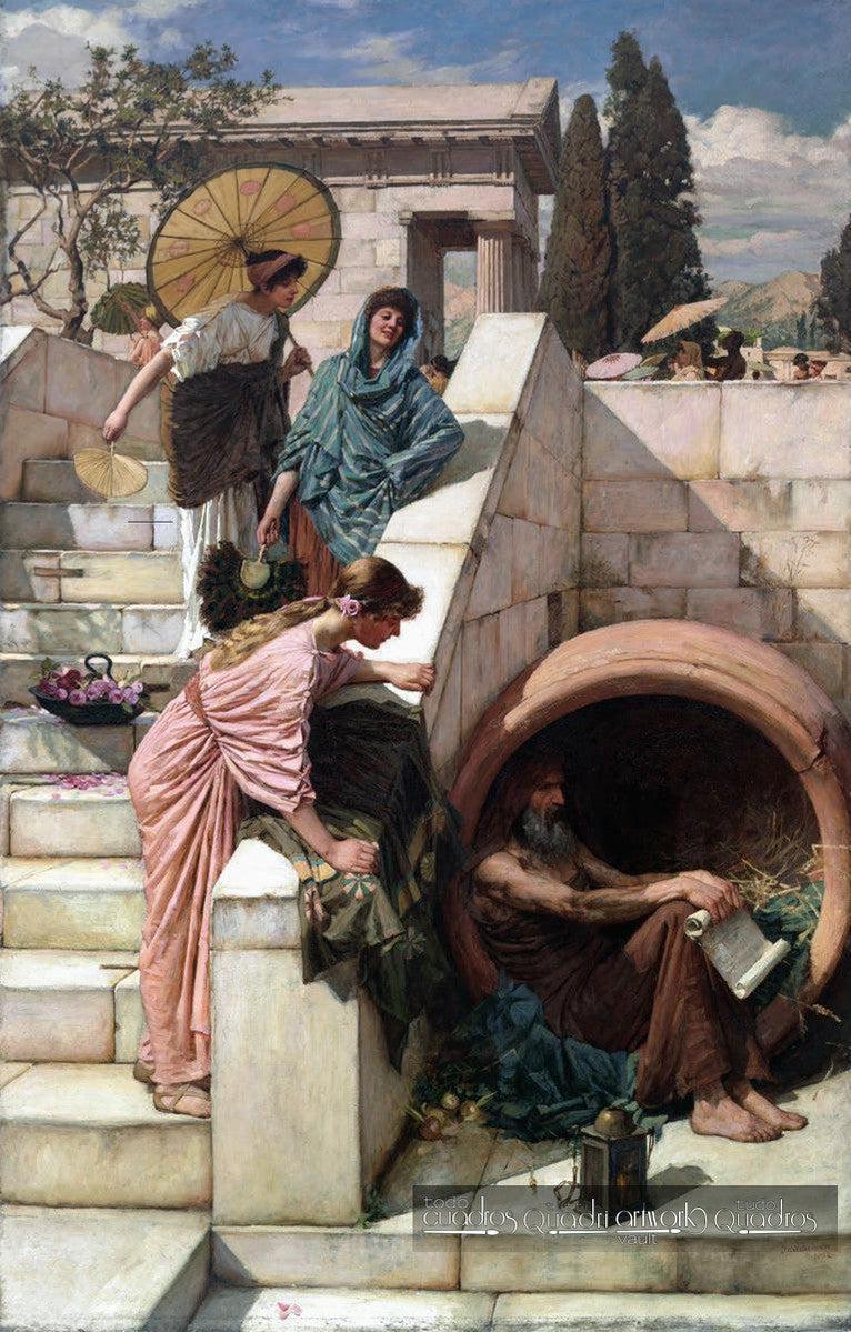 Diogène, J. W. Waterhouse