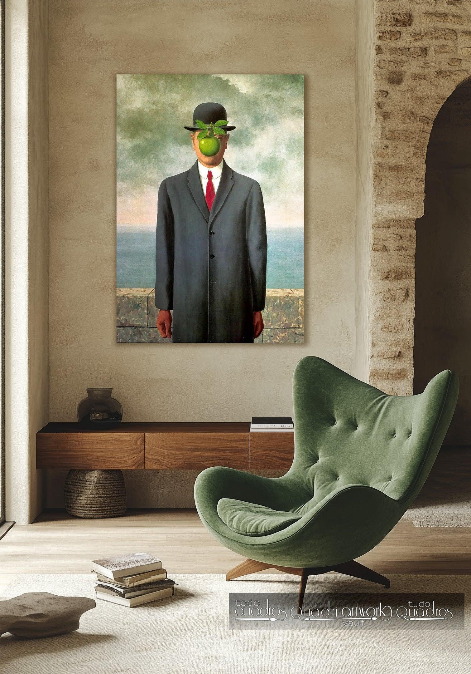 Le Fils de l'homme, Magritte