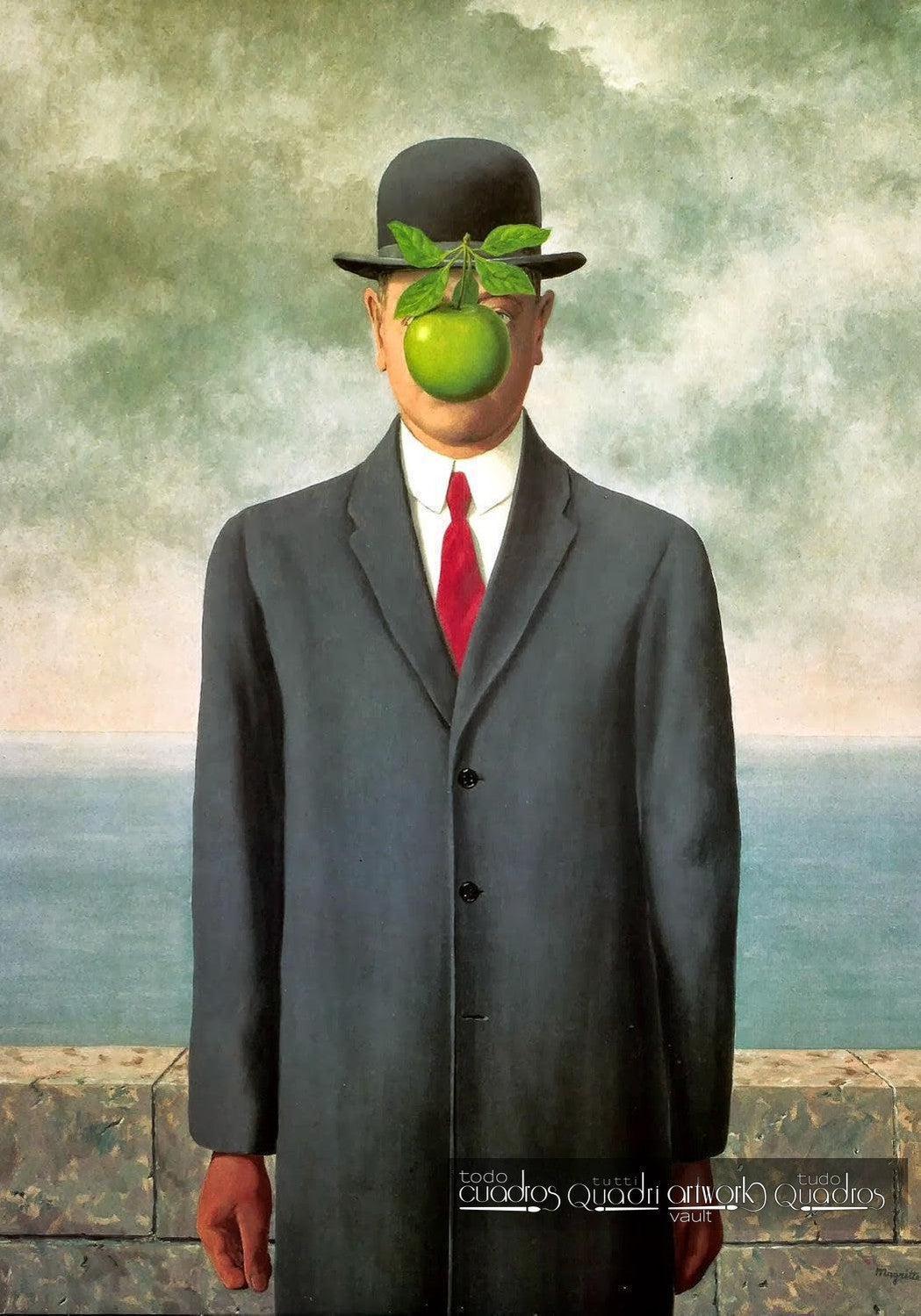 Le Fils de l'homme, Magritte