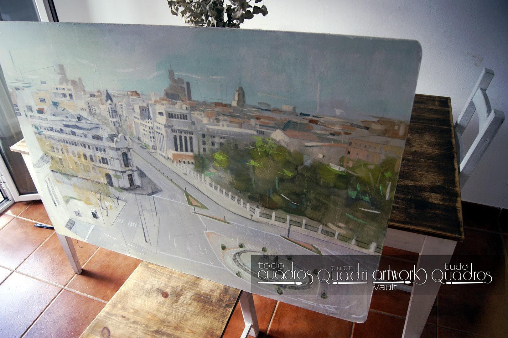 Place Cibeles, Madrid, -<br /> Kiko Flores (2018)