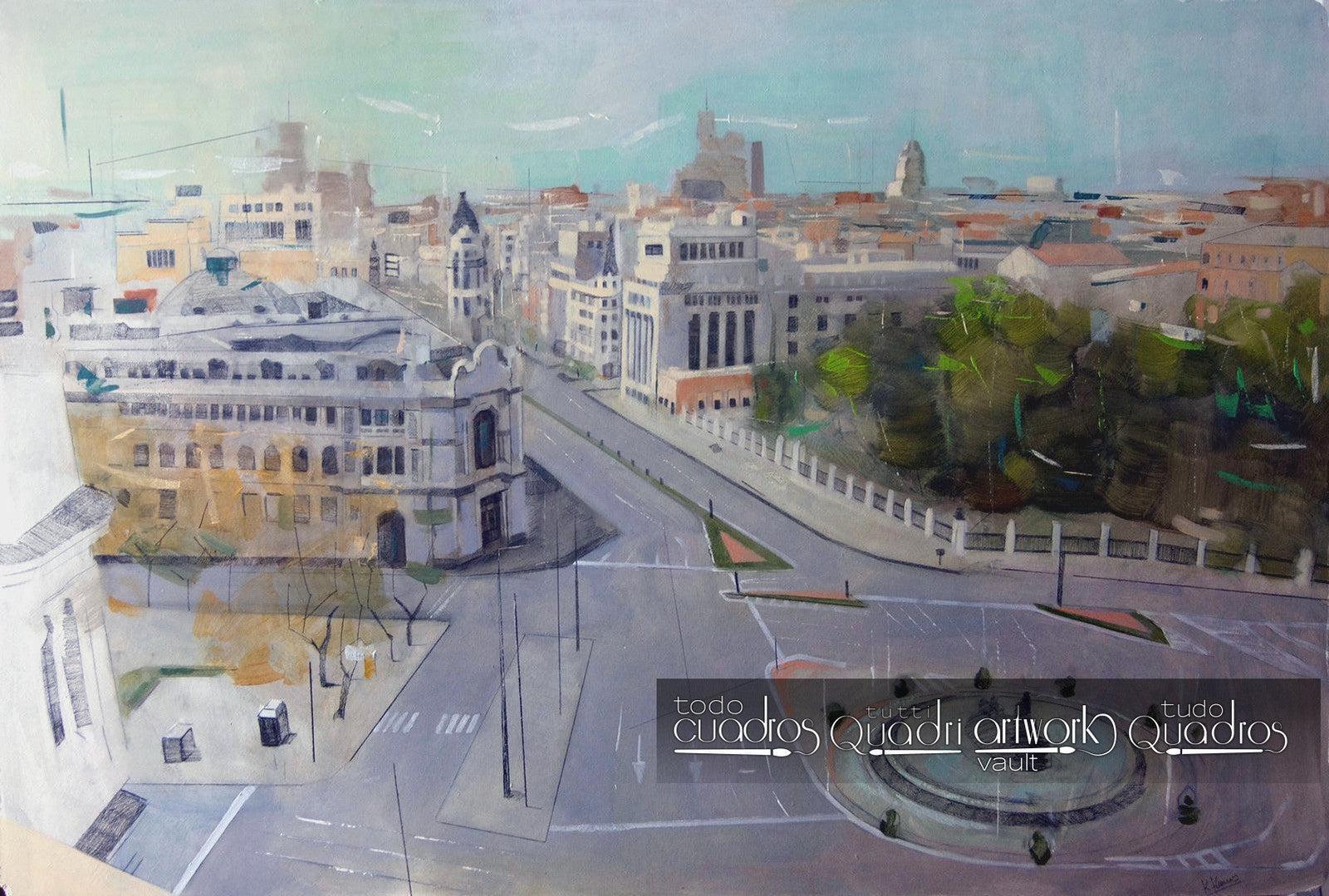 Place Cibeles, Madrid, -<br /> Kiko Flores (2018)