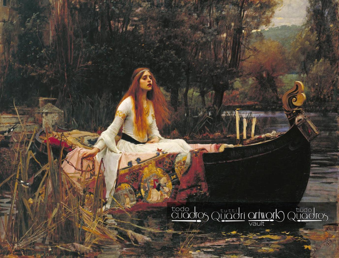 La Dame de Shalott, J. W. Waterhouse