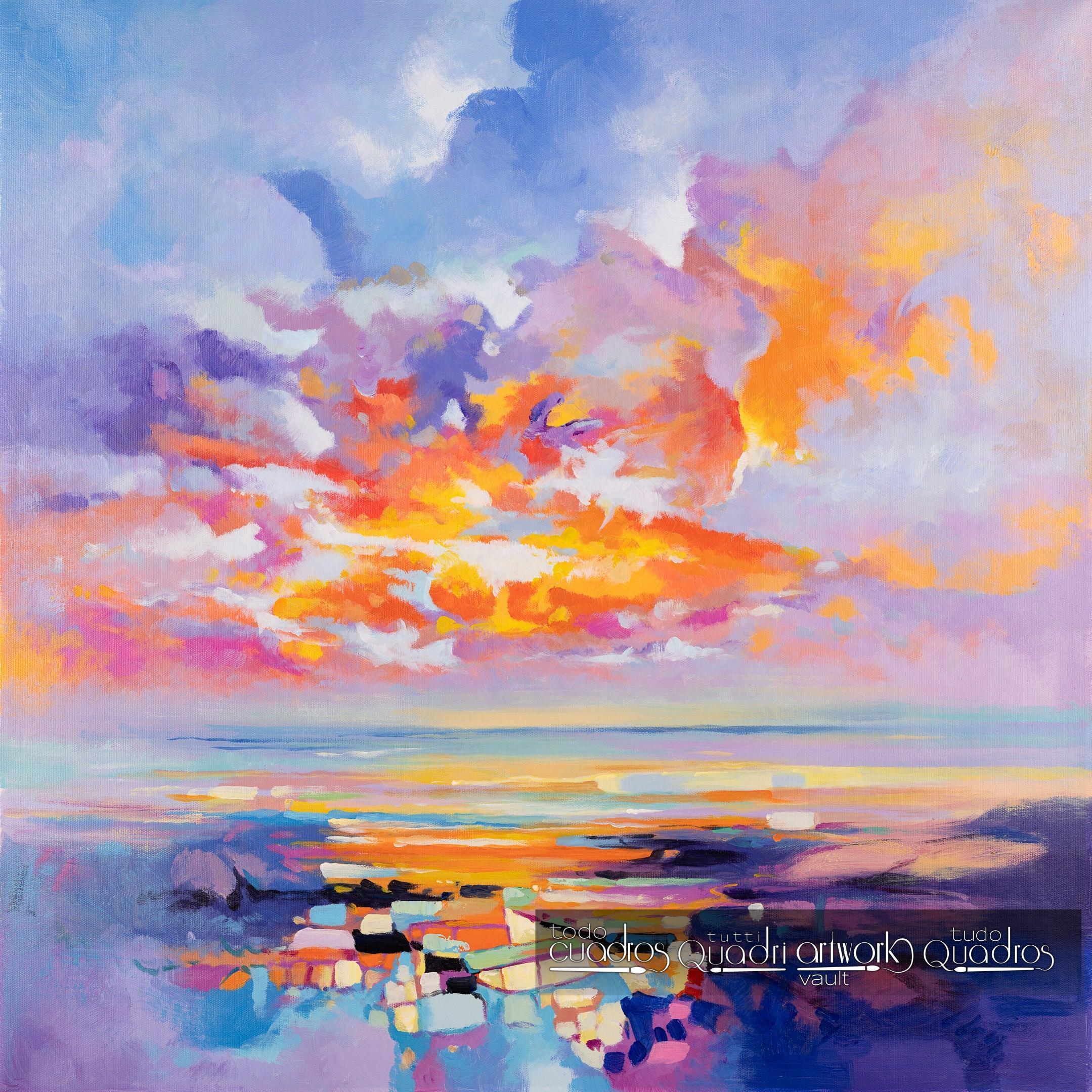 Crépuscule d’Ibiza, huile