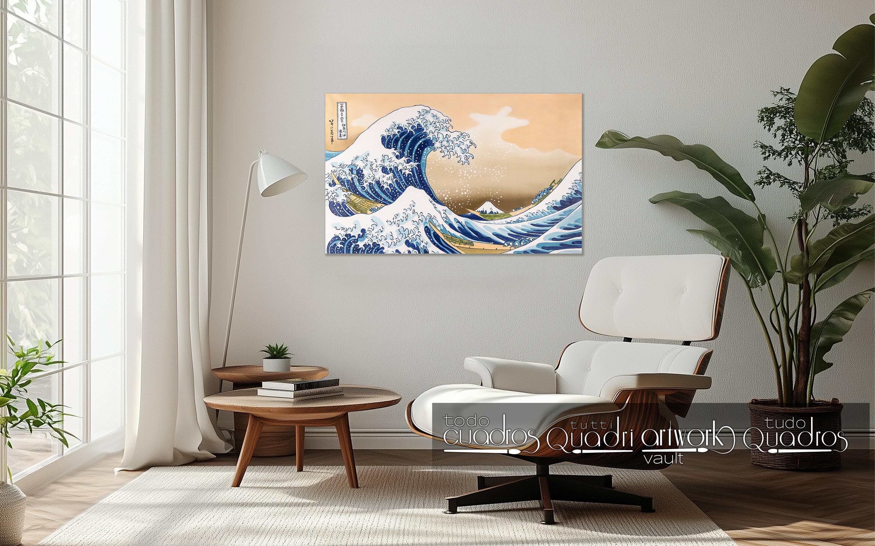 La Grande Vague de Kanagawa, Hokusai