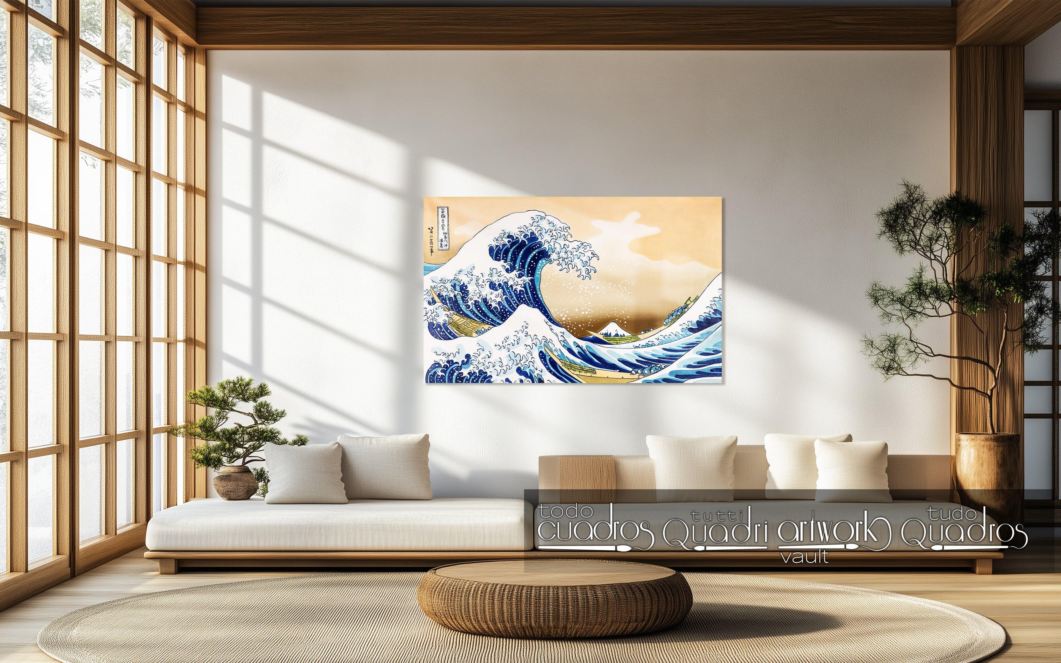 La Grande Vague de Kanagawa, Hokusai