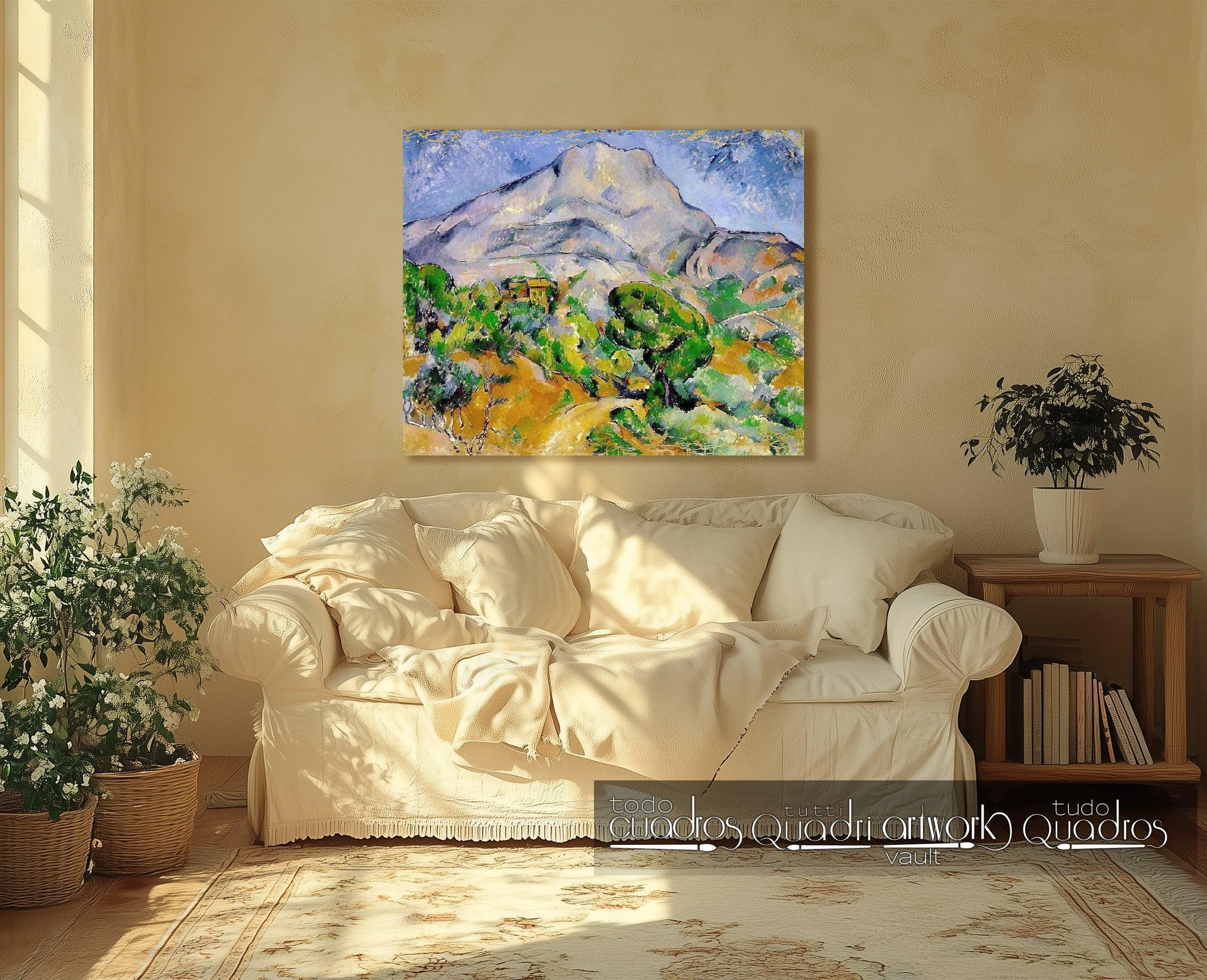 Montagnes de Sainte-Victoire, Cézanne