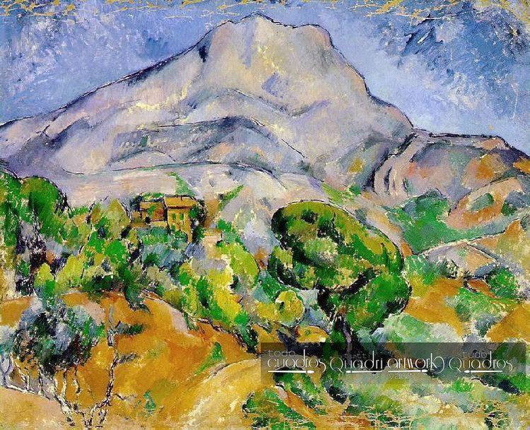 Montagnes de Sainte-Victoire, Cézanne