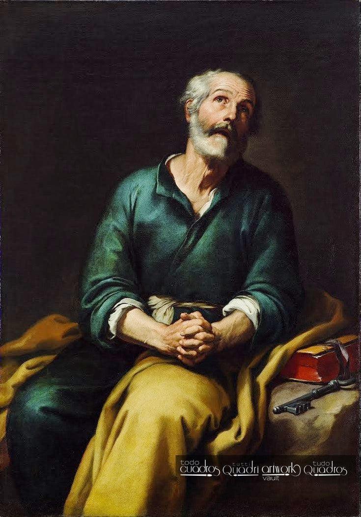 Saint Pierre en larmes, Murillo