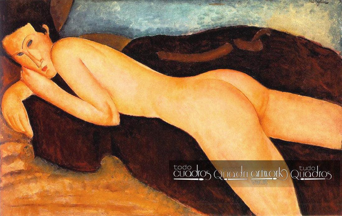 Nu couché de dos, Modigliani