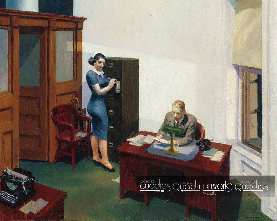 Bureau de nuit, Hopper