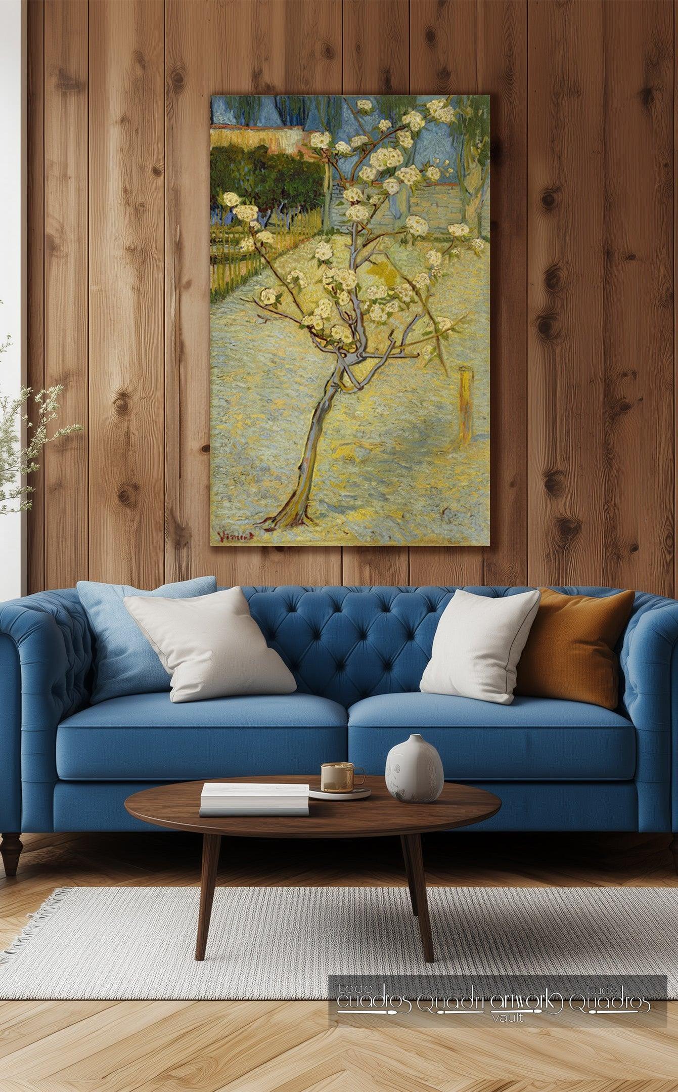 Petit poirier en fleurs, Van Gogh