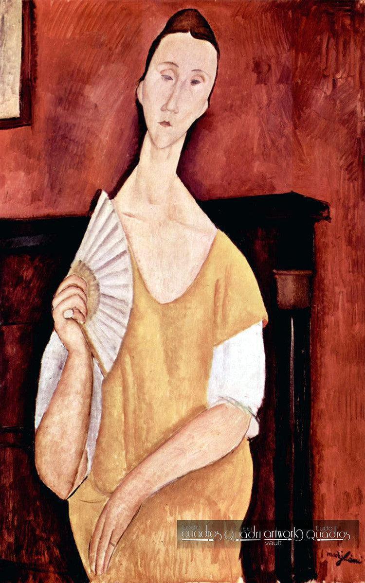 La Femme à l'Éventail, Modigliani