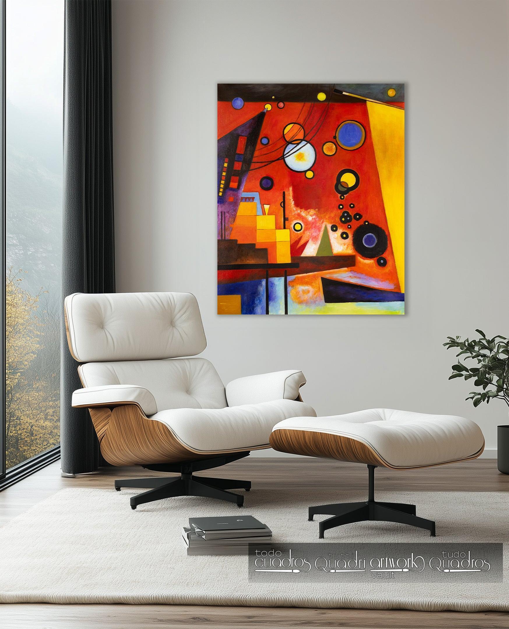 Rouge lourd, Kandinsky