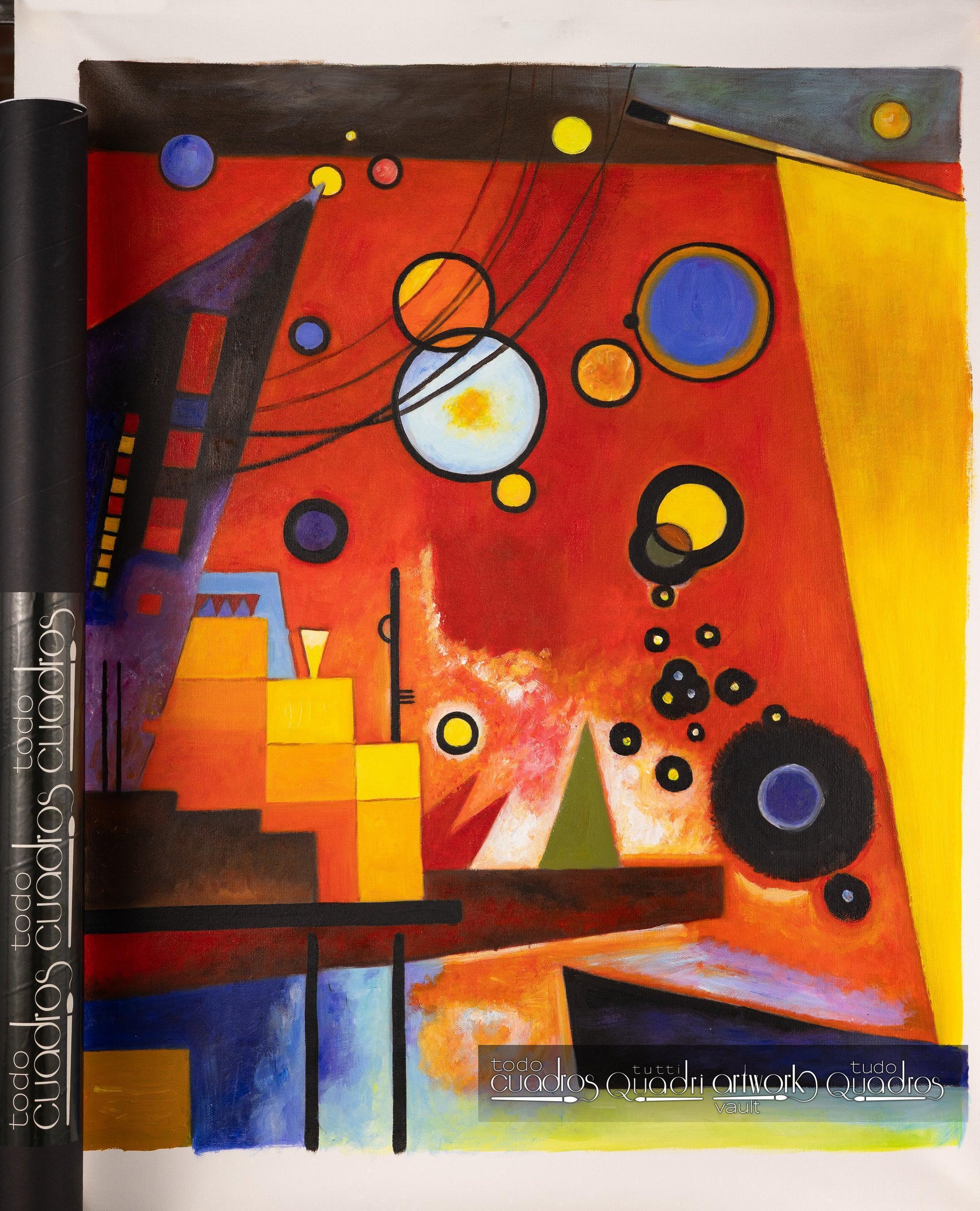 Rouge lourd, Kandinsky