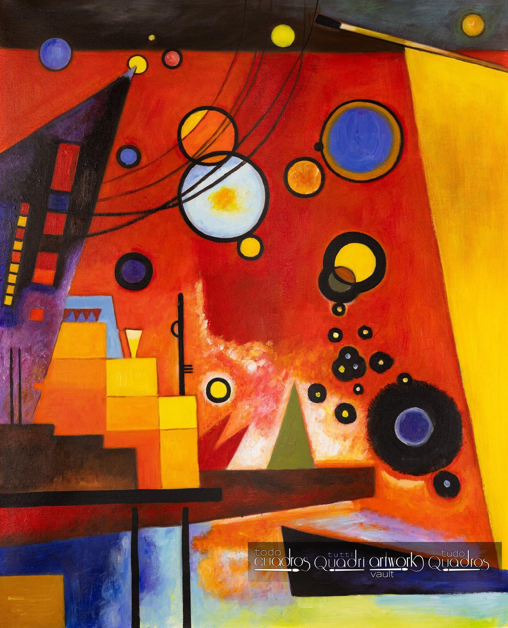 Rouge lourd, Kandinsky