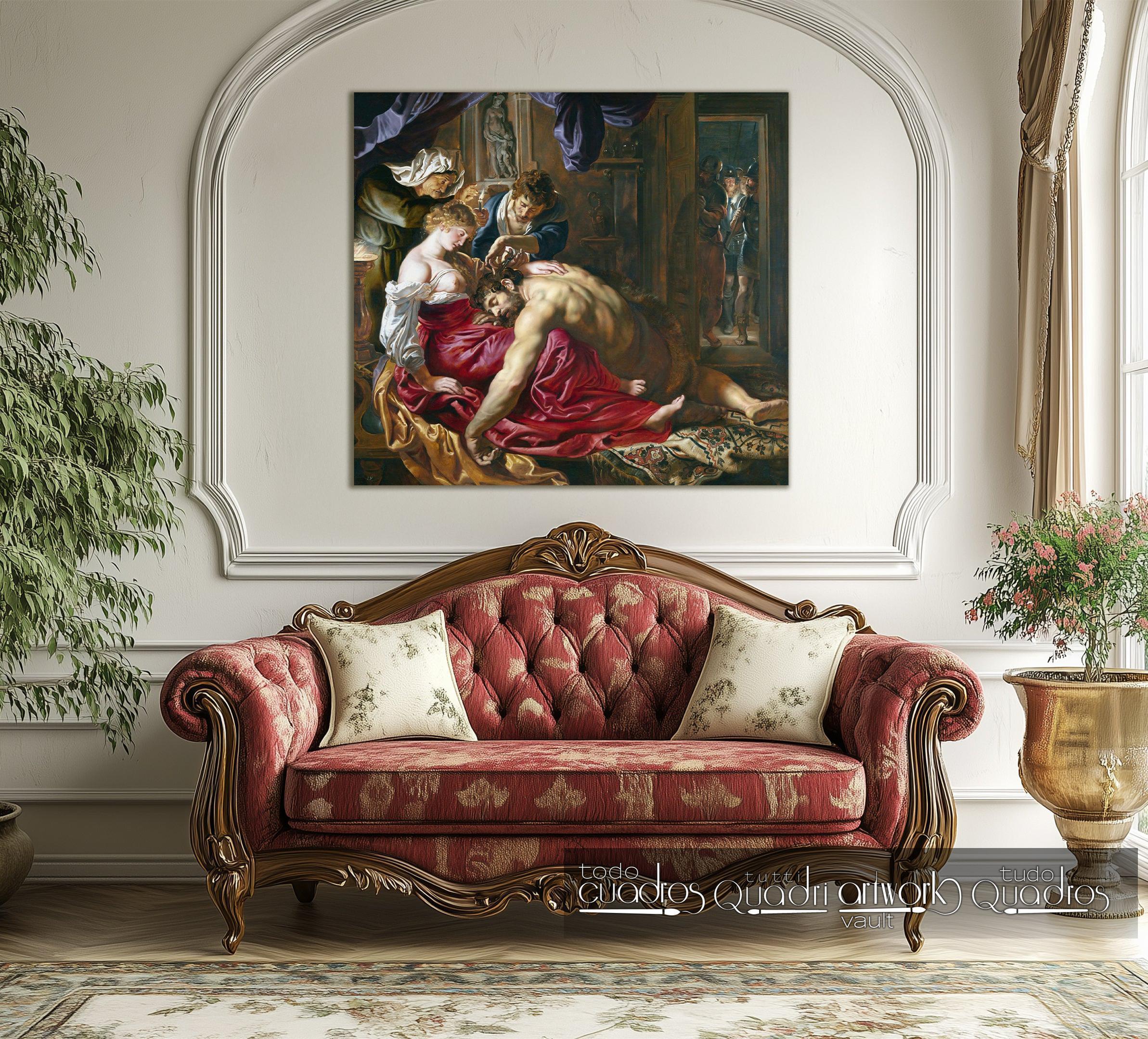 Samson et Dalila, Rubens