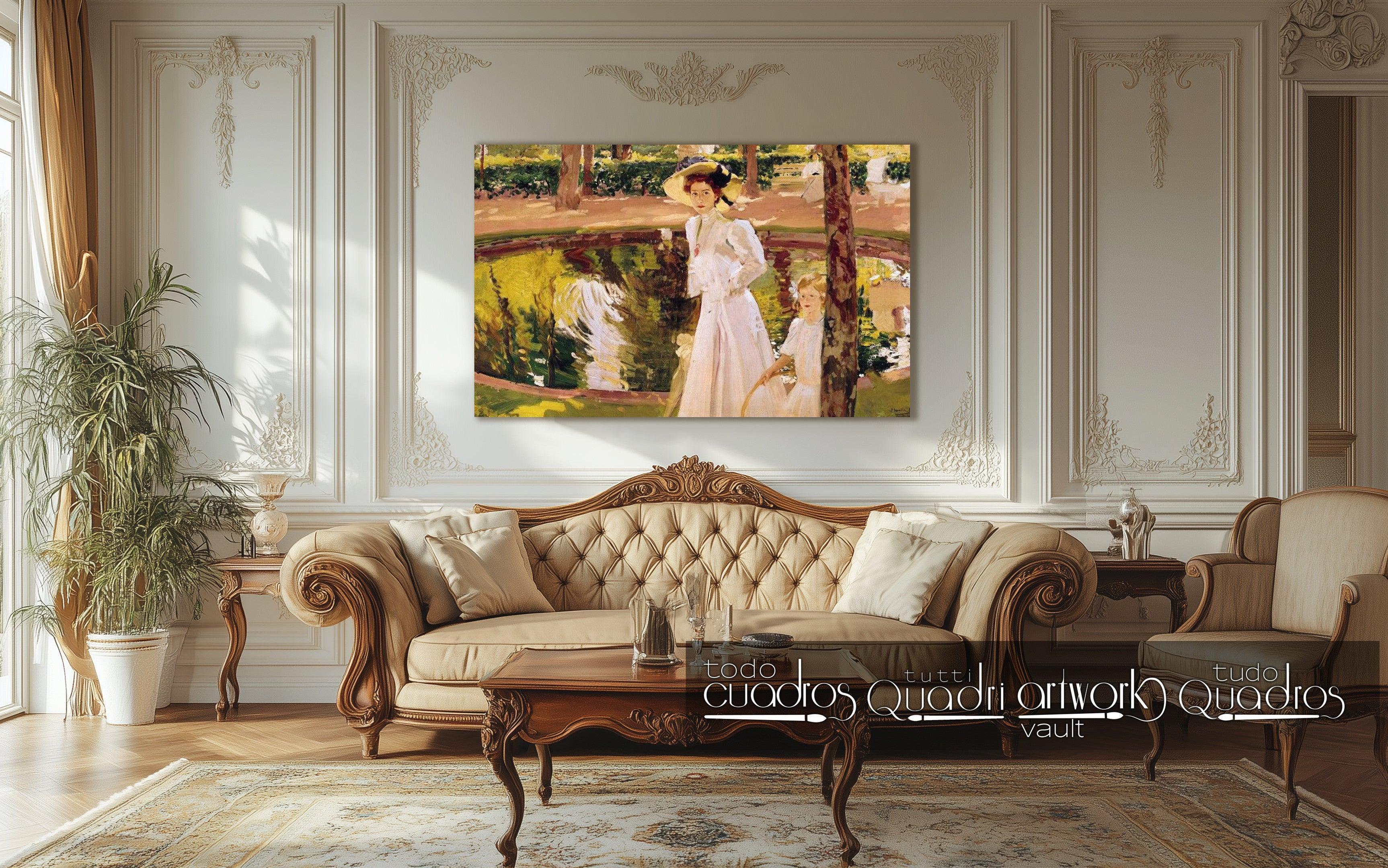 Le jardin, Sorolla