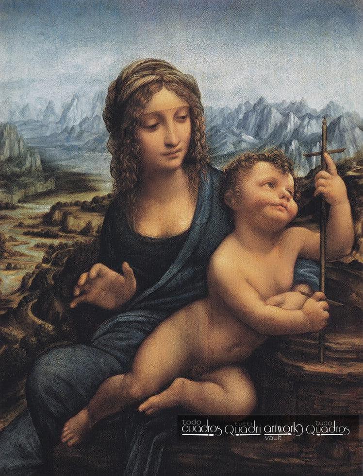 La Madone aux fuseaux, Léonard de Vinci