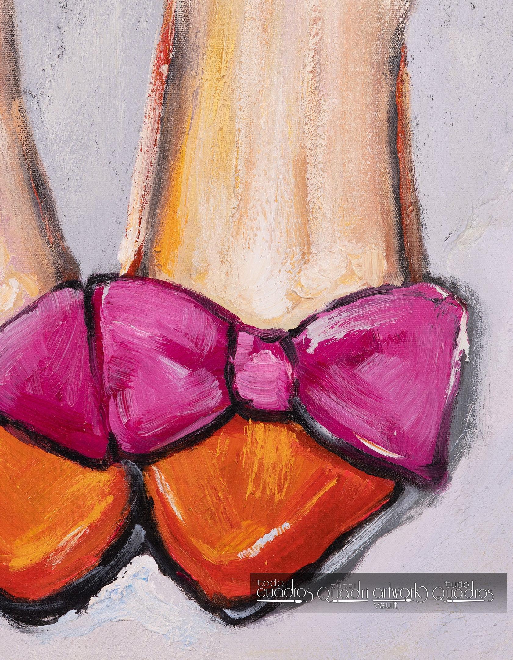 Petits souliers chics, huile