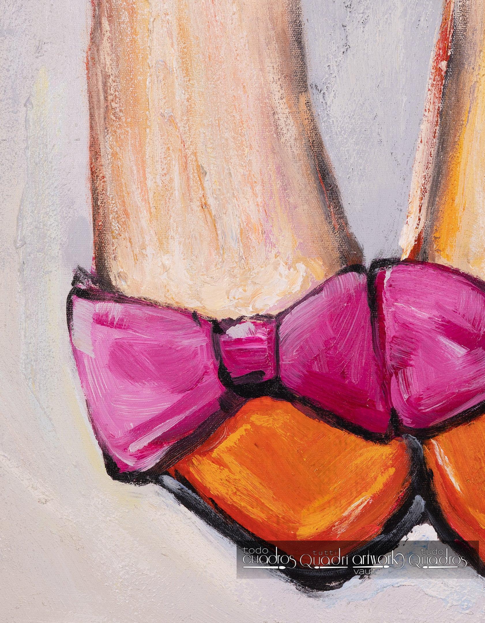 Petits souliers chics, huile