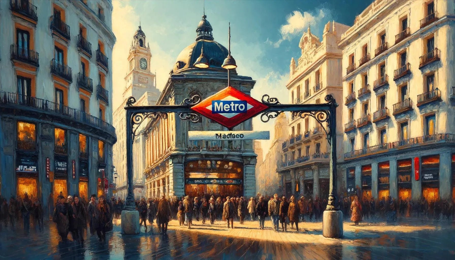 Entrée du métro  