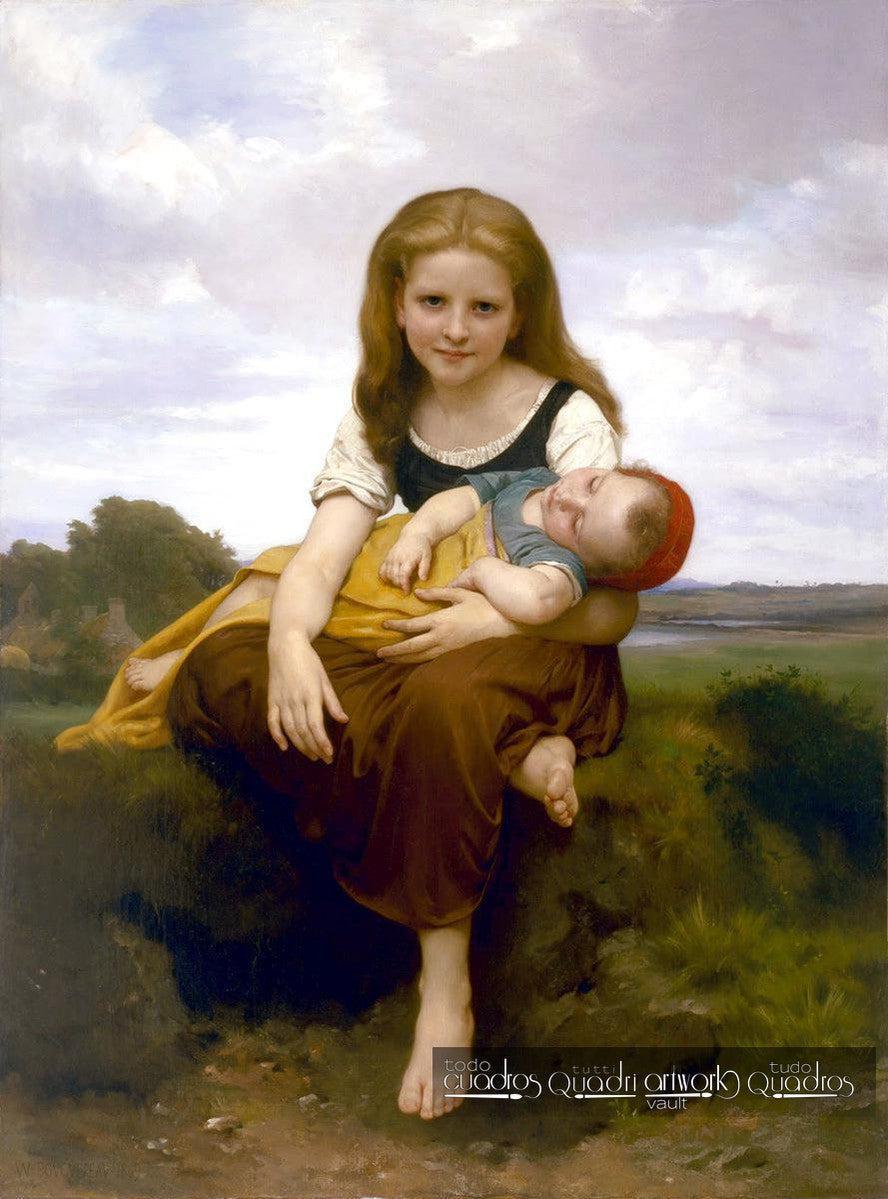 
La Sœur aînée, Bouguereau
