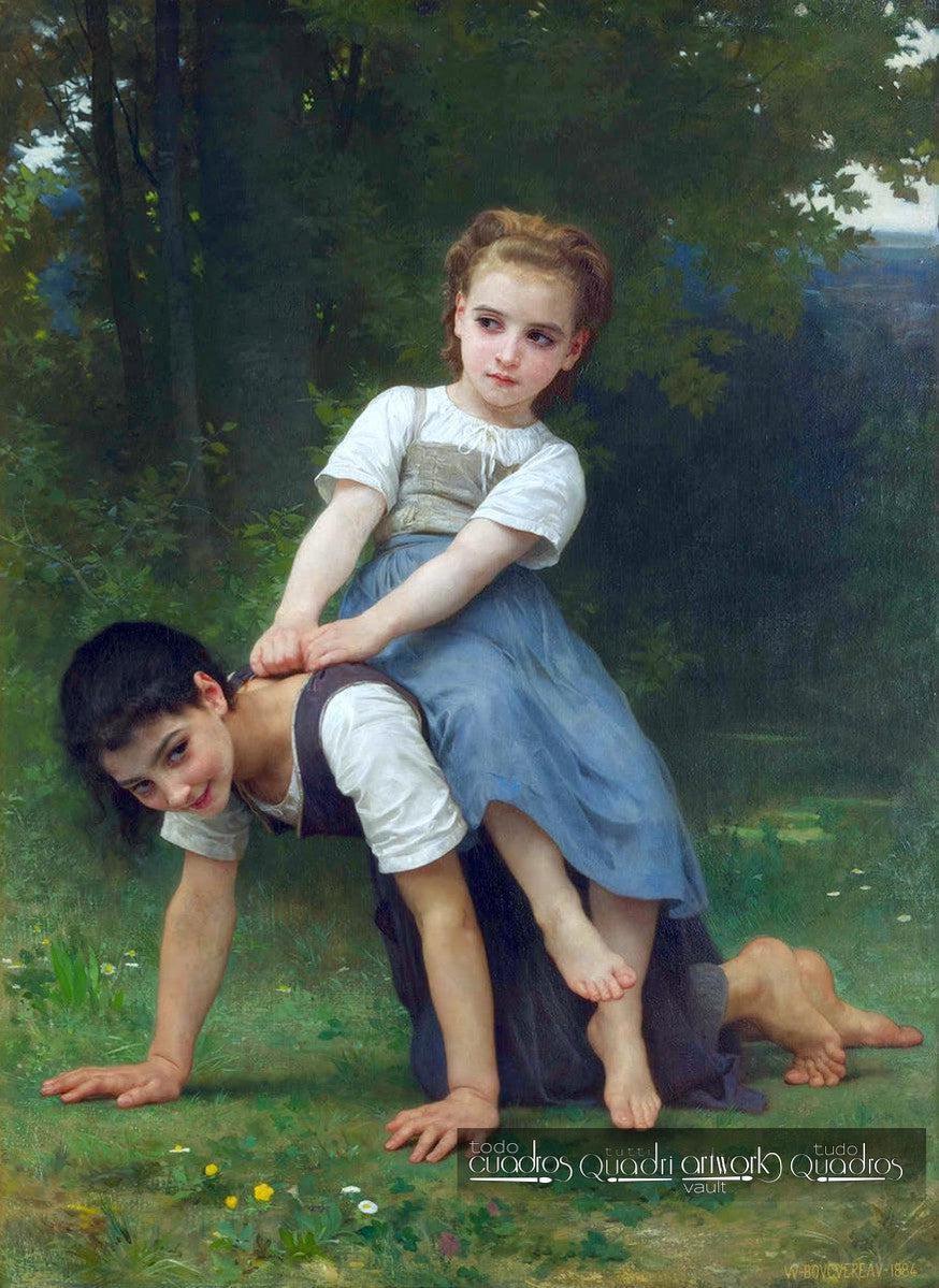L’ânesse, Bouguereau