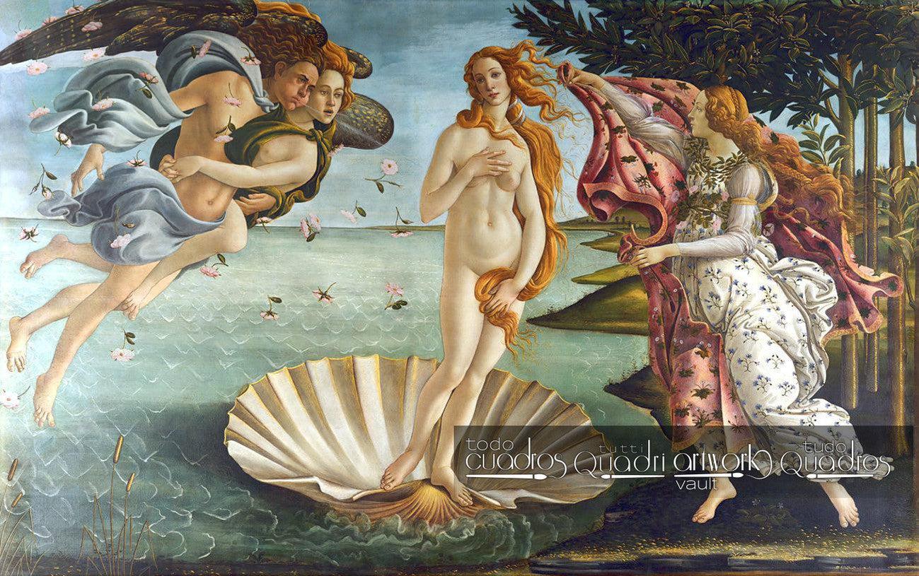 El nacimiento de Venus, Botticelli