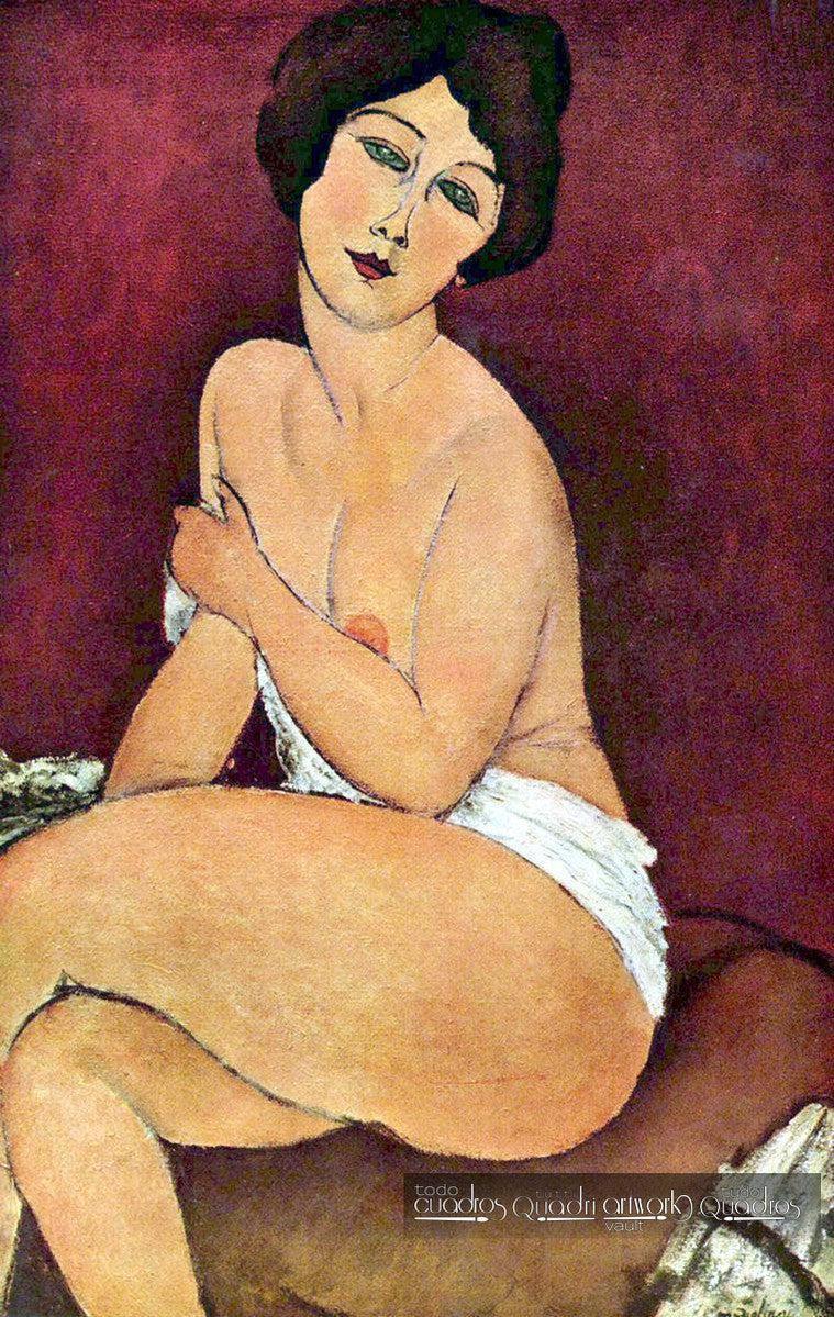 
Nu assis sur un divan, Modigliani