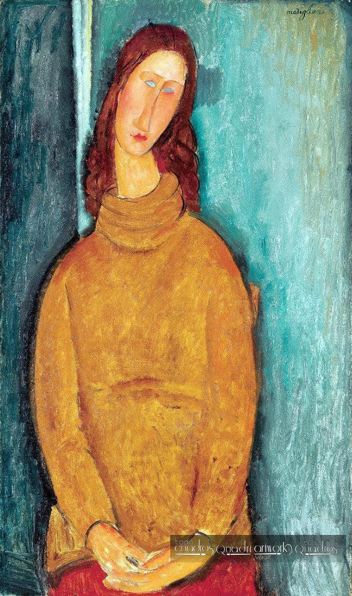 Jeanne Hébuterne au chandail jaune, Modigliani