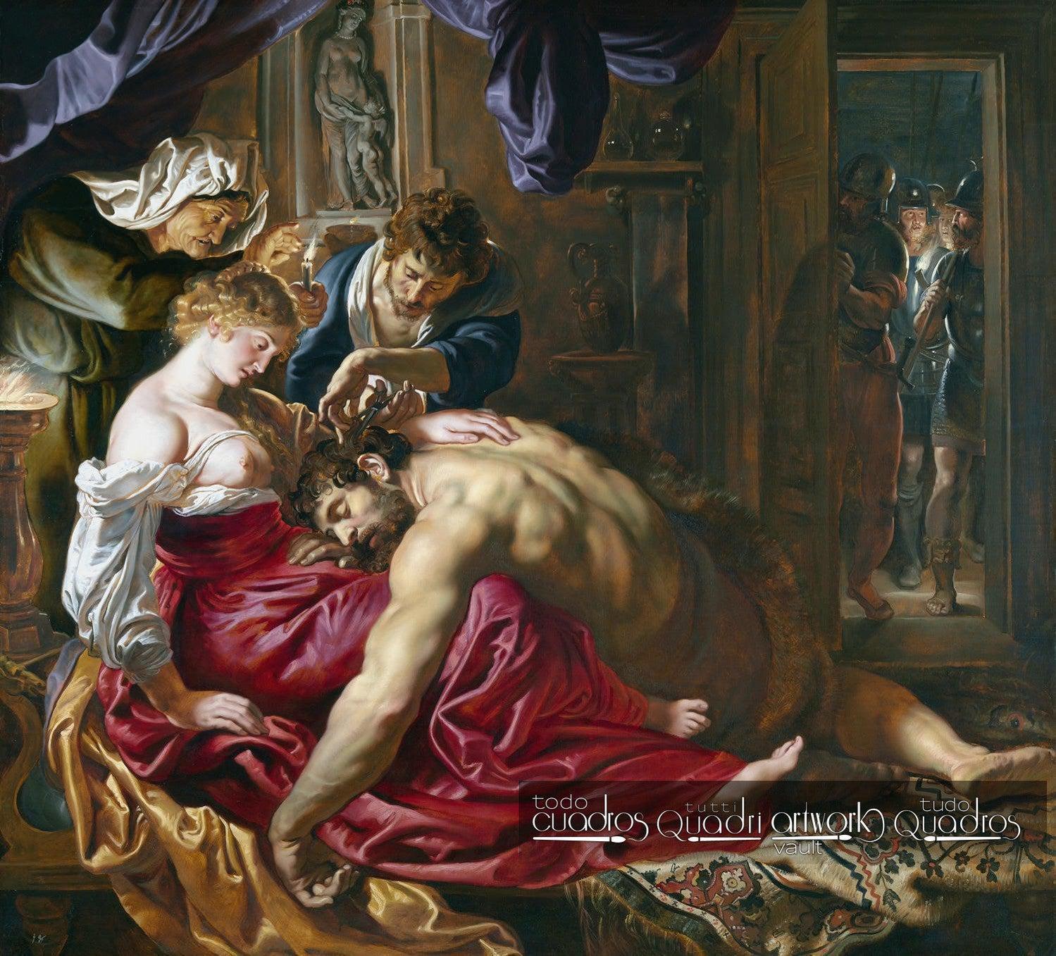 Samson et Dalila, Rubens