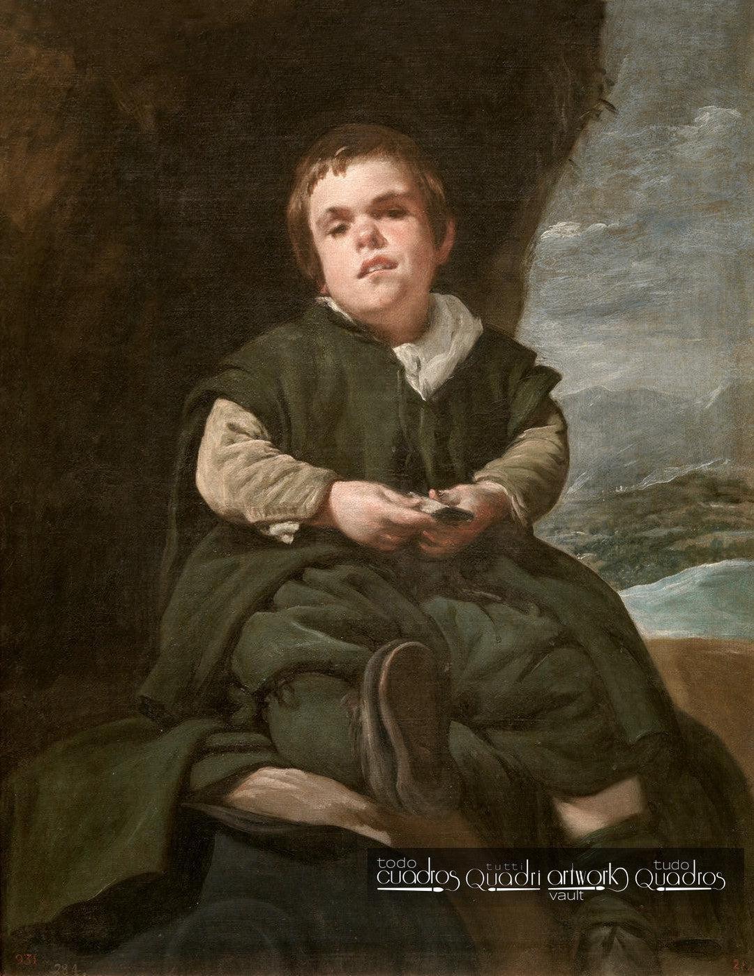 Francisco Lezcano, l'Enfant de Vallecas, Vélasquez