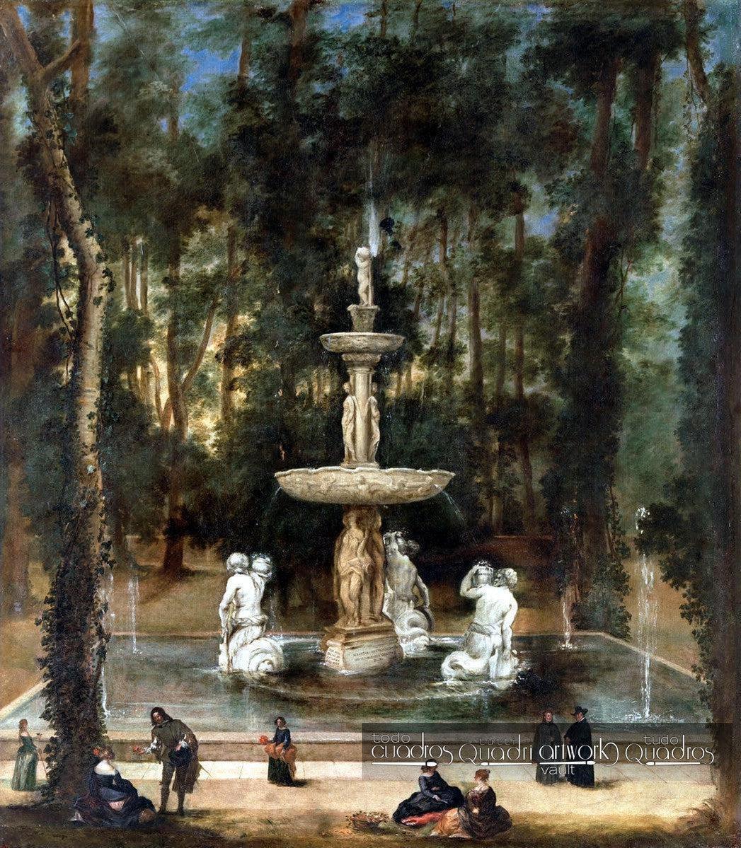 Fontaine des Tritons, Vélasquez