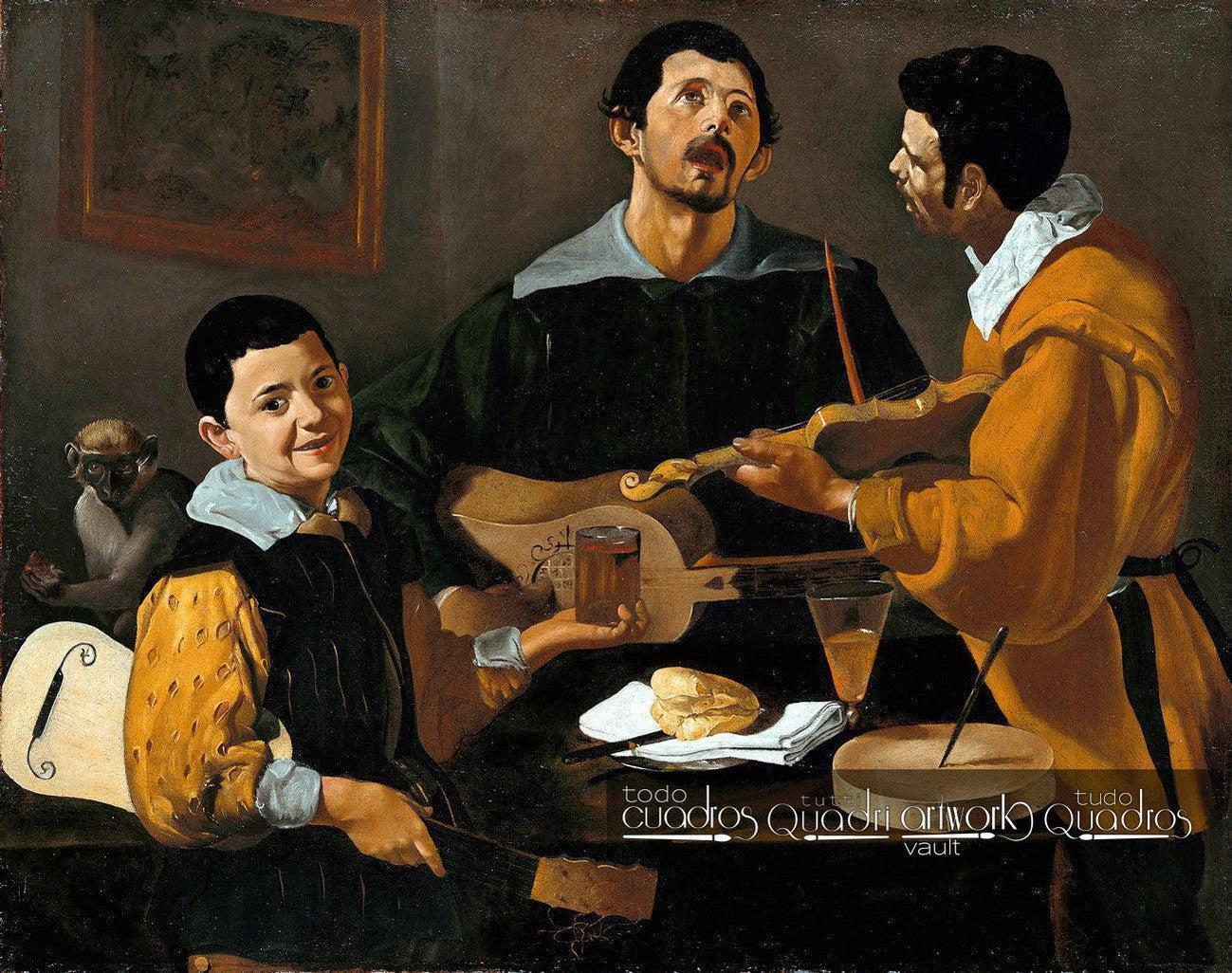 Trois Musiciens, Vélasquez