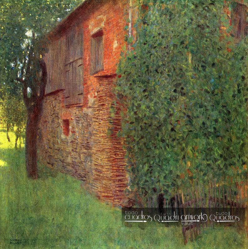 Casa en Attersee, Klimt