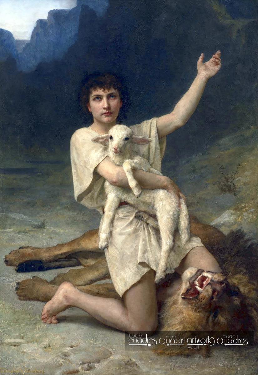 David el pastorcillo, Elizabeth Jane Gardner Bouguereau